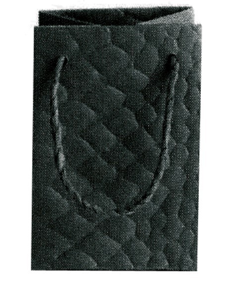 Snake Bag schwarz 11x8x8