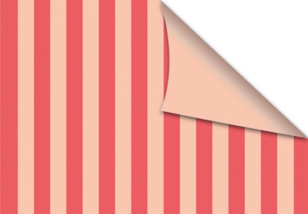 Rose Pink Stripes 50x70