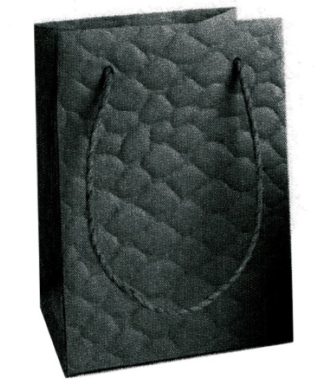 Snake Bag schwarz 16x11,5x11,5